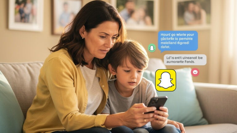 how can i see my child's snapchat messages