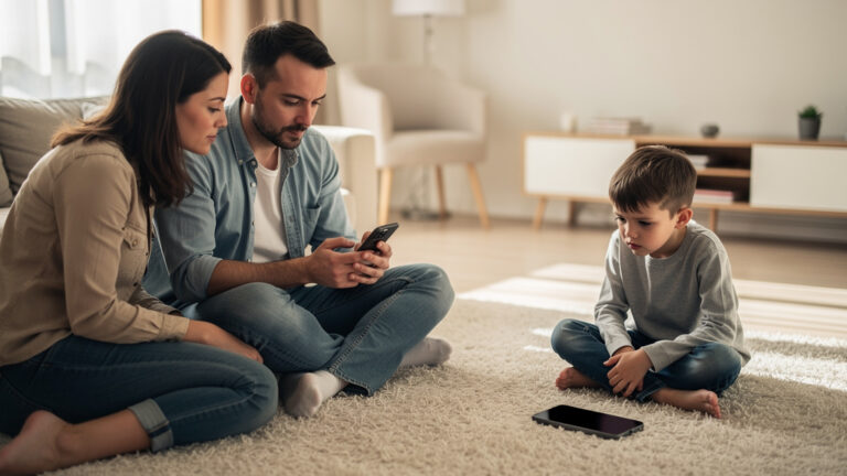 turn off child's phone remotely